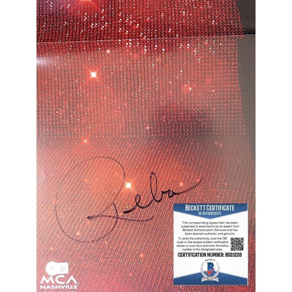 Reba McEntire Signed 36x24 Inch Poster Beckett Certified Authentic Autograph COA - Picture 4 of 10